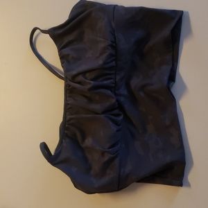 Zyia luxe grey battleship bra